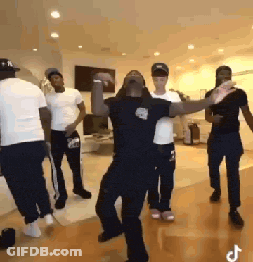 Group Of Men Dancing GIF