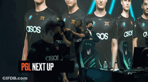 Group Of Men In ASOS Shirts Standing Together GIF