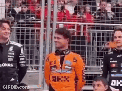 Group Of Men In Front Of Crowd GIF