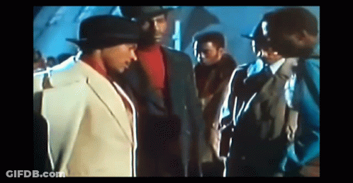 Group Of Men In Suits And Hats GIF