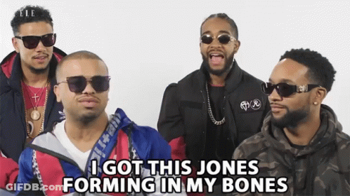 Group Of Men In Sunglasses Talking About Jones GIF