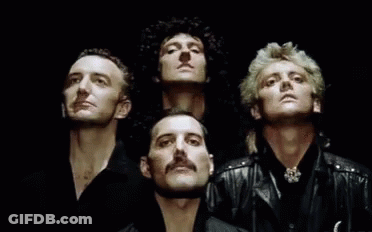 Group Of Men Looking Up GIF