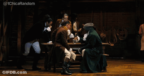Group Of Men On Stage Hashtag 1Chicorandom GIF
