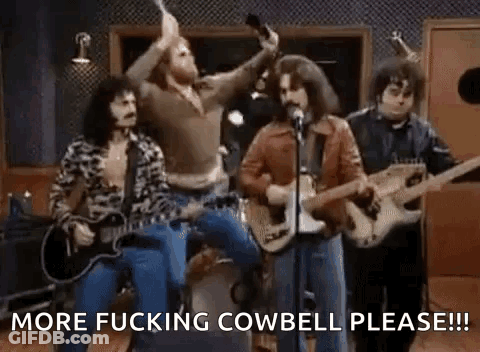 Group Of Men Playing Guitars And Singing GIF