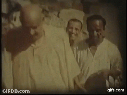 Group Of Men Pointing At Camera GIF