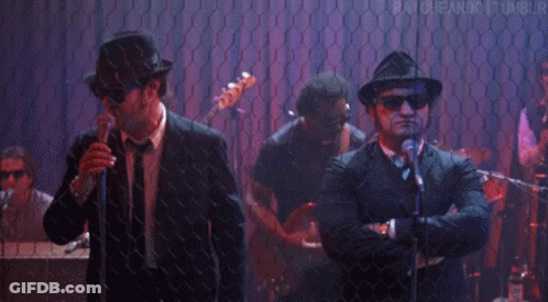 Group Of Men Standing At Microphone Patcheando Tumblr GIF