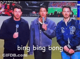 Group Of Men Standing With Bing Bing Bong GIF