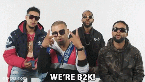 Group Of Men Sunglasses And Adidas Jacket GIF