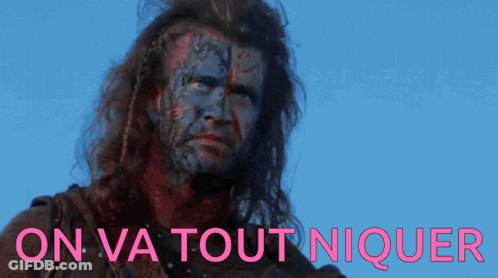 Group Of Men With Arms Up On Va Tout Niquer GIF