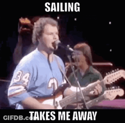 Group Of People Dancing On A Boat GIF