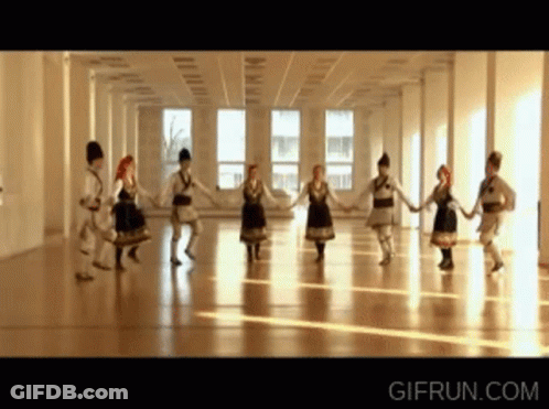 Group Of People Dancing With Gifrun.com Visible GIF
