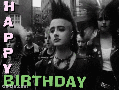Group Of People Happy Birthday GIF