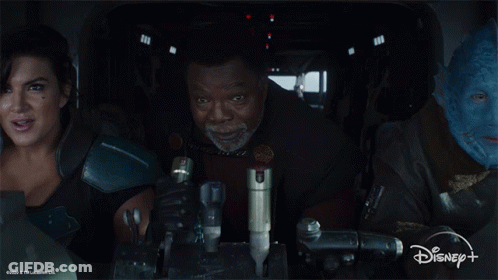 Group Of People In Car With Disney Logo GIF