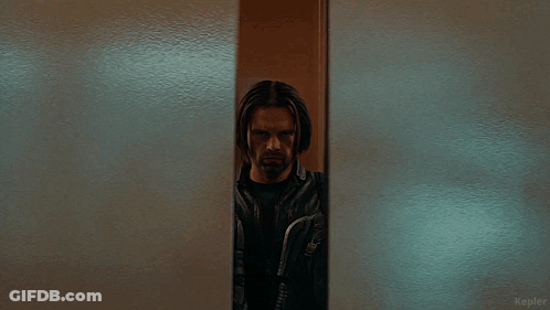 Group Of People In Elevator With Kepler GIF