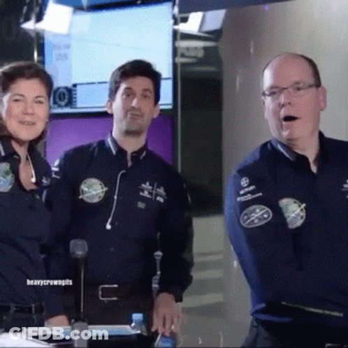 Group Of People In Front Of Microphone 'Heavycrowngifs GIF