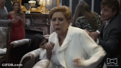 Group Of People In Room With Nuestra Tele GIF