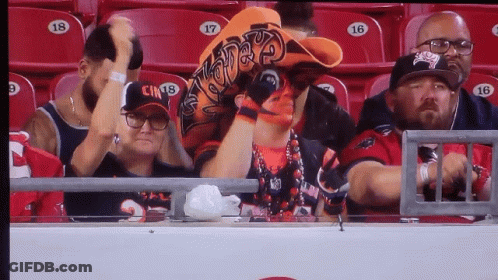 Group Of People In Stadium With Number 18 GIF