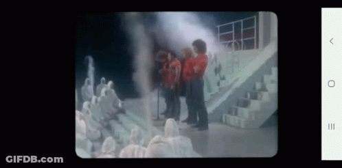 Group Of People On Stage GIF