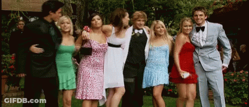 Group Of People Posing GIF
