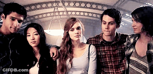 Group Of People Posing For Picture GIF