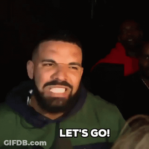 Group Of People Saying Lets Go GIF
