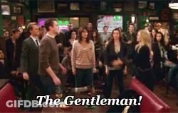Group Of People Saying The Gentleman GIF