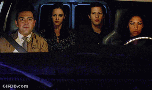 Group Of People Sitting In Car GIF