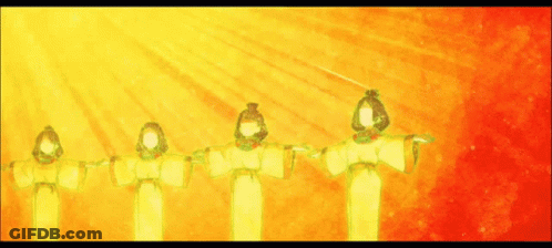 Group Of People Standing In A Row GIF