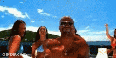 Group Of People Standing On Boat GIF