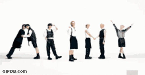 Group Of People With Army On Ground GIF