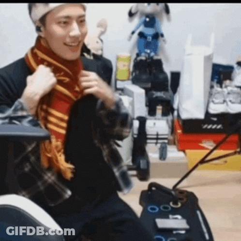 Group Of People With Hands In Air GIF