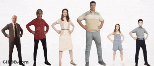 Group Of People With Hands On Hips GIF