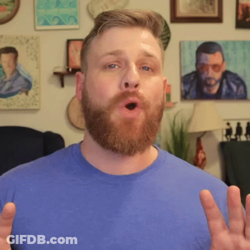 Group Of People With Man Covering Face GIF