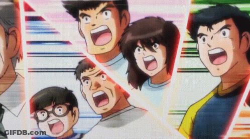Group Of People With Mouths Open GIF