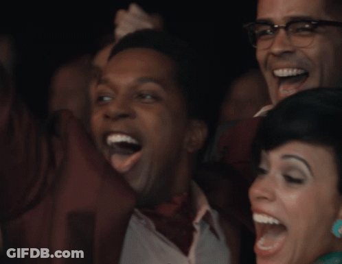 Group Of People With Mouths Wide Open GIF