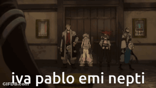 Group Of People With Text Iva Pablo Emi Nepti GIF