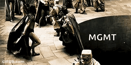 Group Of People With Text Mgmt GIF