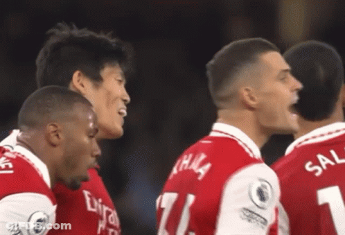 Group Of Soccer Players Number 1 GIF