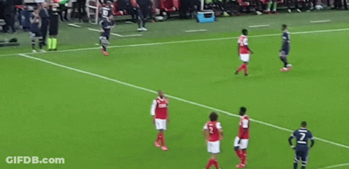 Group Of Soccer Players Number 2 Jersey GIF