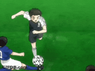 Group Of Soccer Players, One With Number 10 GIF