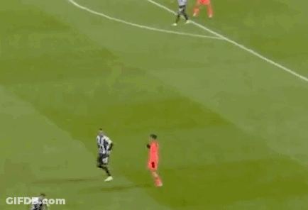 Group Of Soccer Players Playing On Field GIF