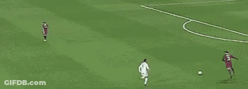 Group Of Soccer Players Playing On Green Field GIF