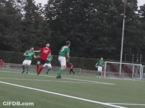 Group Of Soccer Players With Number 10 Jersey GIF