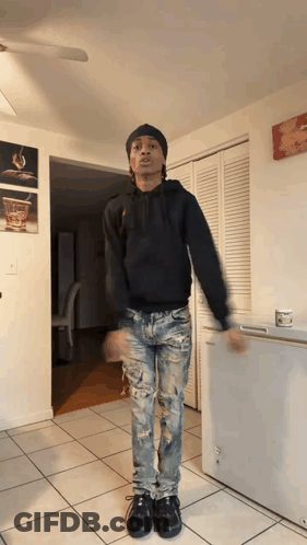 Group Of Soldiers Next To Vibin Text GIF