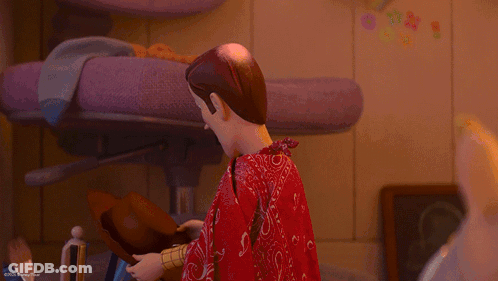 Group Of Toy Story Characters Standing GIF