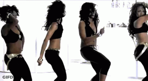 Group Of Women Dancing GIF