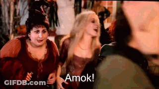 Group Of Women One Screaming GIF