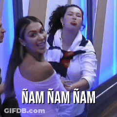 Group Of Women Saying Nam Nam Nam GIF
