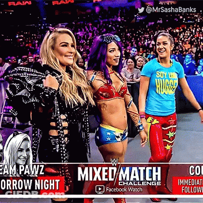 Group Of Women Standing In Mixed Match GIF
