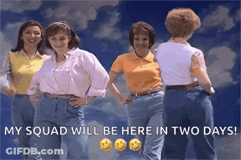 Group Of Women Standing Together GIF